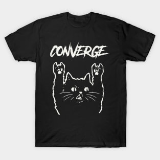 converge and the cat T-Shirt